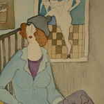 ITZCHAK TARKAY, Young Woman