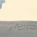 GEORGES BRAQUE, The Flight | L’Envol, 1960