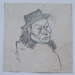 HENRYK BERLEWI, Woman with Long Hair, 1955