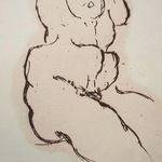 JEAN SIGNOVERT, Nude Torso, 1972