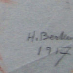 HENRYK BERLEWI, Woman with Long Hair, 1955