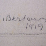 HENRYK BERLEWI, Woman with Long Hair, 1955