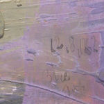 ANTAL BIRÓ, Red and Blue Composition, 1963