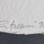 ENRICO CASTELLANI, Composition V, from: Trous, 1996