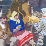 VILMOS ABA NOVAK, At the Market, ca. 1939