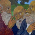 GREGOIRE MICHONZE, Woman with Scarf, 1973