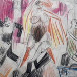 OTTO DIX, At the Zoological Garden | Im Zoologischen Garten, ca. 1914