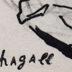 MARC CHAGALL, When Abdullah got the Net Ashore…, from: Four Tales from the Arabian Nights, 1948