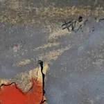 LYONEL FEININGER, Three Figures with Umbrellas, ca. 1954