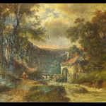 EDUARD HEIN, Landscape, 1854-1918