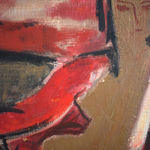 HENRYK BERLEWI, Woman with Long Hair, 1955