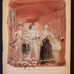 CHRISTIAN BERARD, Portfolio Dedie a L'elegance, 1945