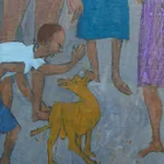 GREGOIRE MICHONZE, Woman with Scarf, 1973