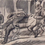 JULES PASCIN, Nude Sitting on a Chair, 921