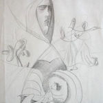 LEOPOLD SURVAGE, Nude Woman on her Knees, ca. 1920