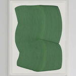 Dana Piazza Green Lines work on paper available at gilman contemporary Sun Valley