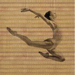 Felipe Jacome photograph ukranian ballet dancer printed on bullet casings purchase at Gilman Contemporary