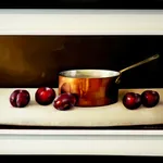 David French Le-Roy, Copper and Plums
