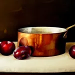 David French Le-Roy, Copper and Plums