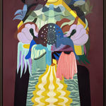 Jenny Belton, Still Life with Projector and Fruit