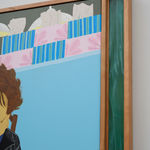 Claudia Kogachi, Self-Portrait with Koi, 2024