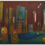 Graham Fletcher, Studio X (Red I), 2025