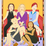 Claudia Kogachi, Self-Portrait with Koi, 2024