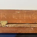 Robert Ellis, Hammersmith Bridge (Woman with Jug reverse), c.1955