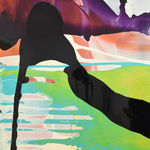 Dale Frank, Wanking with your Inner Idiot, the real you/jump start your body's fat buster/New Plymouth Landscape, 2004