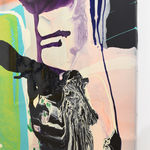 Dale Frank, Wanking with your Inner Idiot, the real you/jump start your body's fat buster/New Plymouth Landscape, 2004