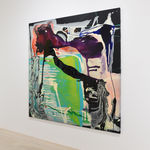 Dale Frank, Wanking with your Inner Idiot, the real you/jump start your body's fat buster/New Plymouth Landscape, 2004