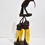 Paul Dibble, Haeata (Dawn) after Michelangelo's tomb for the Medici and Porehu (Dusk) after Michelangelo's tomb for the Medici, 2002