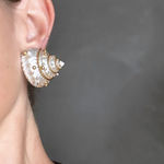 GRIMA, Shell Earrings, 1972