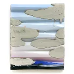 Letha Wilson, Lava Ferns Concrete Fold (Slash), 2016