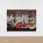 Rosalind Nashashibi, Swans and Pots (four), 2024