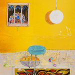 Matthias Weischer, Schemel, 2023