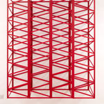 Rasheed Araeen, Purple Diamond, 2022