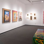 Rasheed Araeen, Purple Diamond, 2022