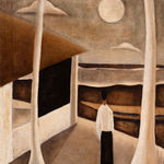 Ivan Peries, Untitled (Seated Figure), 1986