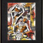 Senaka Senanayake, Untitled (Landscape with Banyan Tree), 1967