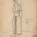 Francis Newton Souza, Untitled (Venus), 1949