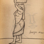 Francis Newton Souza, Untitled (Venus), 1949