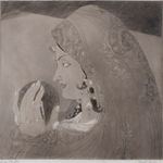 Francis Newton Souza, Untitled (Lovers), 1989