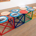 Rasheed Araeen, Purple Diamond, 2022