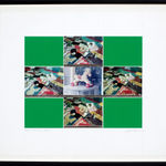 Rasheed Araeen, Purple Diamond, 2022