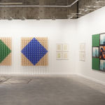 Rasheed Araeen, Green Square, 2015