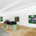 Rasheed Araeen, Green Square, 2015