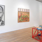 Rasheed Araeen, Purple Diamond, 2022