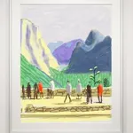 David Hockney, 26th March, Exotic Flowers, 2021