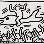 Keith Haring, Radiant Baby, from Icons (Littmann PP. 170 - 171), 1990